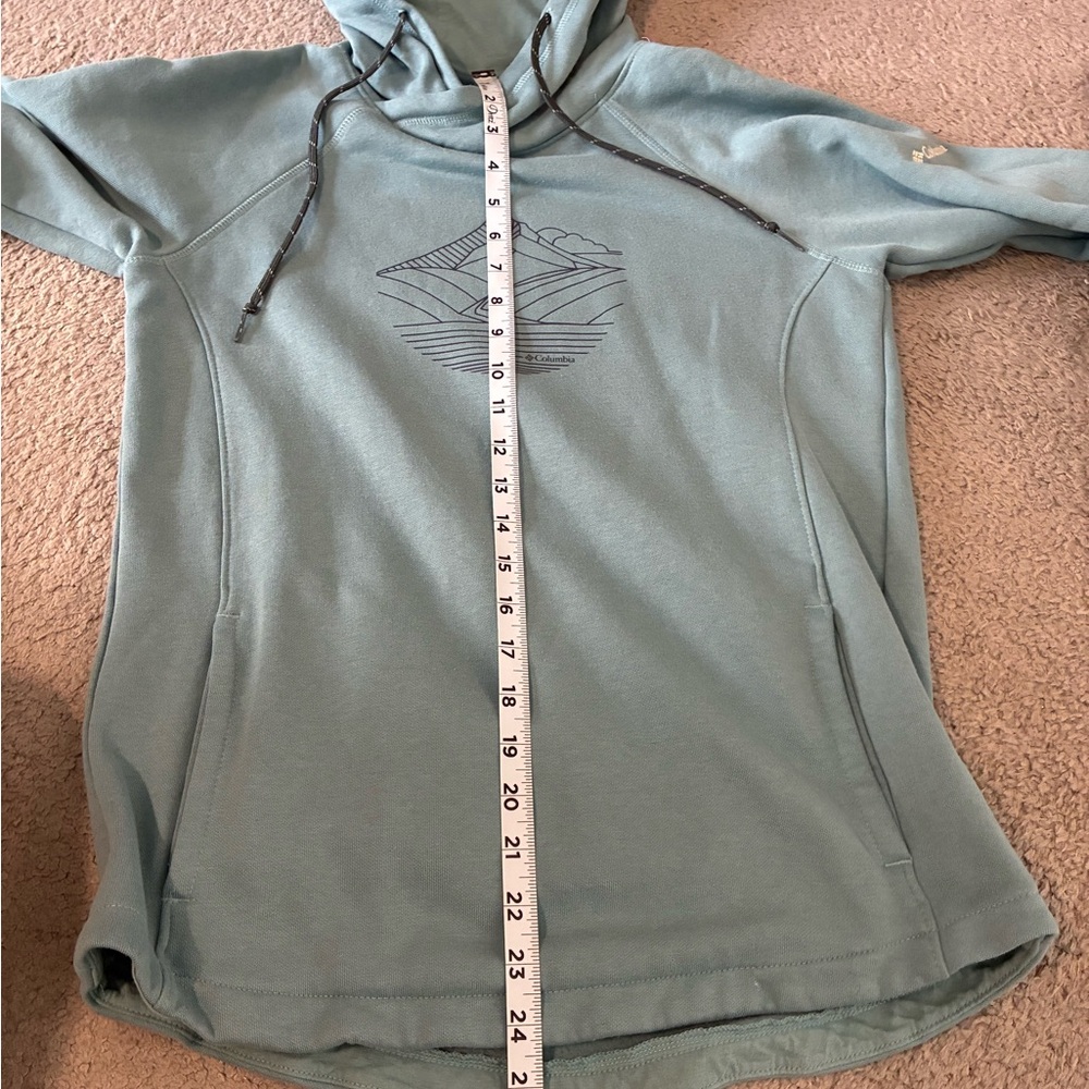 Columbia Soft Blue Hoodie Jacket Women’s XS - Picture 10 of 10